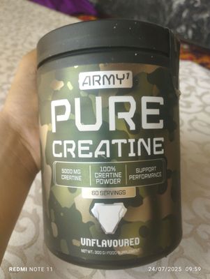 creatine , mushak masasini oshirish uchun