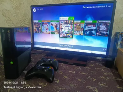 Xbox360 E 500gb прошитый+135 игры записано