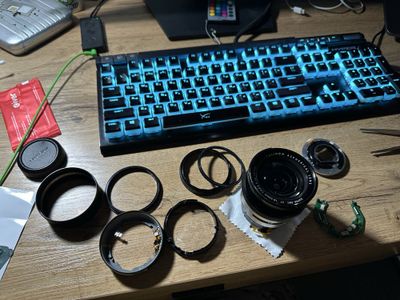 Fujinon 18-55 разобранный