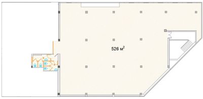 Аренда коммерческого помещения 530 кв м под офис в Мирабадском районе.