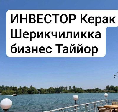 Инвестор бизнес шерик Керак