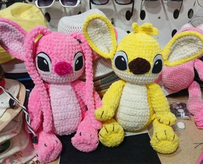 Вязаные игрушки, ручная работа