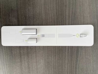 Apple Pencil Tip 2 ta laytning simi adapteri (Original).