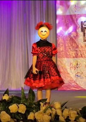 Карнавальный костюм Божья Коровка, можно для сцены, размер 5-7 лет