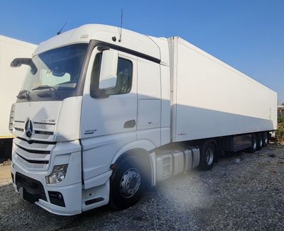 ТЯГАЧ:Mercedes Aktros 1845 LS 4x2 EVRO5 + SCHMITZ реф Сотилади