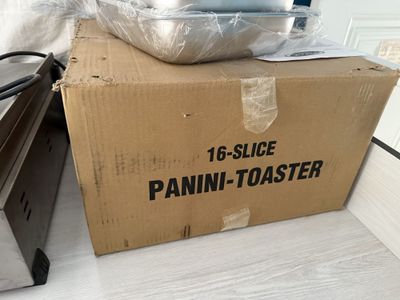 Toster 16 silver yangi