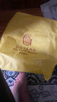 goyard сумка синий