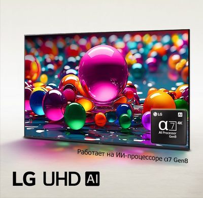 Телевизор LG 65 UT91/ Nano80/ Nano81/ Smart TV LG UHD 2025