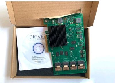 OEM LSI 9201-16i 6G 16P SAS HBA P19 IT Mode ZFS FreeNAS unRAID 4* Cabl