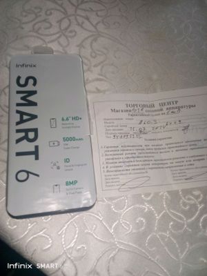 InfinixSmart 6telefoni srochniy sotiladi