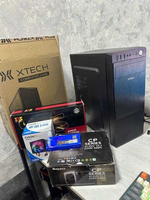 Новый Игровой кейс/ RX 580 8gb / DDR4 16gb / 10 ядер 20 потоков
