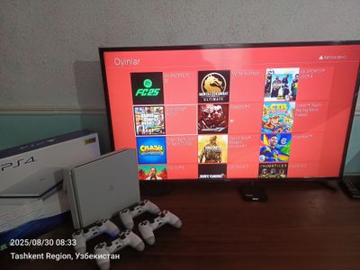 Playstation 4 slim 1TB 22 ta oflahn oyinlar+3 oy garantiya