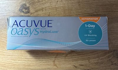 Продаются Астигматические однодневные контактные линзы Acuvue oasys