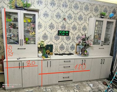Стенка Сервант 3 отдельные секции