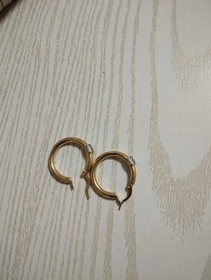Серьги золотые Турция