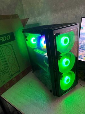 Игровой кейс / GTX 1050ti / 32 gb ozu / 12 ядер 24 потоков/512 m2