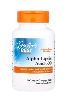 Alpha lipoic acid 600 альфа липоеваякислота