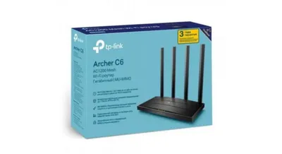 Archer С6 AC1300 двухдиапазонный Wi-Fi для качественных развлечений
