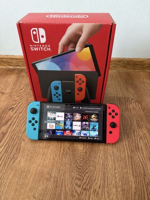Идеал Nintendo Switch OLED 64GB+128GB Много игр