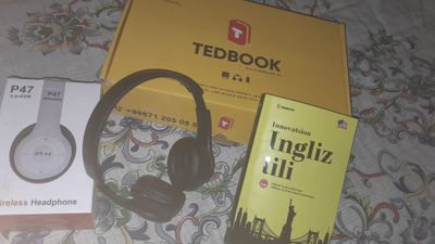 Tedbook kampaniyasidan  Ingliz tili kitobi yangi