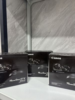 canon mark 3 g7x.