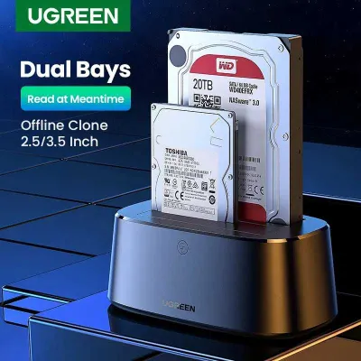 UGREEN Док-станция для HDD/SSD 2.5" / 3.5"