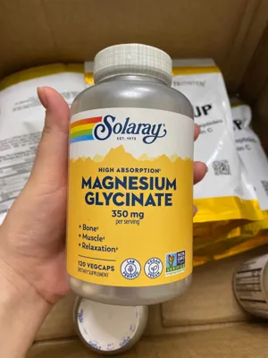 Глицинат магния, 350 мг, 120 капсул. Magnesium Glycinate 350mg