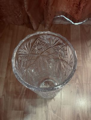 Ваза хрустальная