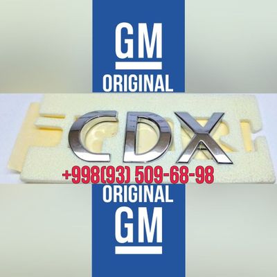 CDX буквы на Lacetti Gentra GM Original буквы на крыло