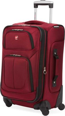 Чемодан SwissGear Sion 21" Бордовый | Ручная кладь, 4 колеса