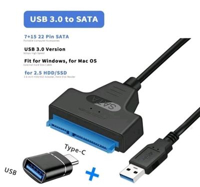 Адаптер USB 3.0 - SATA, TYPE C