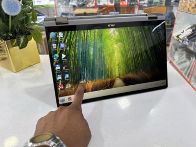 asus x360 lik ekrani sensor ryzen 5 metal korpuslik holati yaxwi