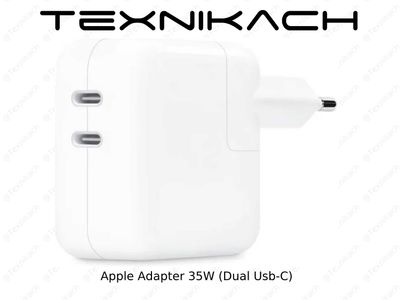 Yangi • Apple Adapter 35W (Dual Usb-C) • Dastavka