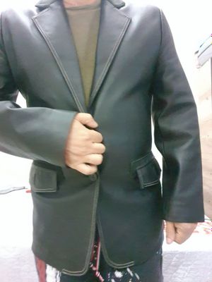Кожанный пиджак. Элитного бренда STCO. В идеальном состоянии.