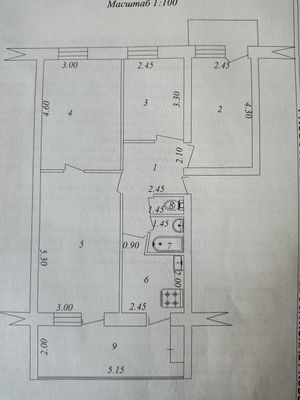 Продам квартиру массив Ялангач, возле IT парка 4/2/4