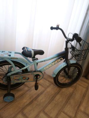 Velosiped bolalar uchun kók rangda yangi