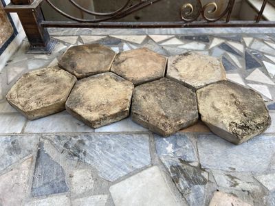 Брусчатка из жженого кирпича