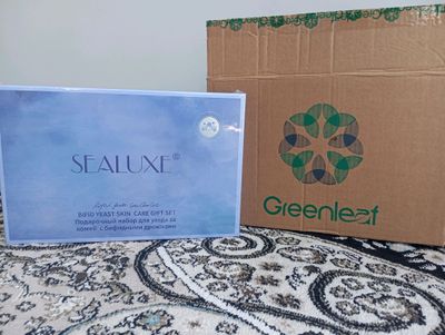 Greenleaf yuz uchun parvarish jamlanmasi
