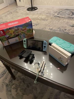 Nintendo switch animal crossing edition