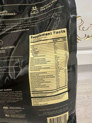 Protain Optimum Nutrition Seriojs Mass