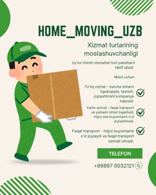 Uy ko’chirish hizmati