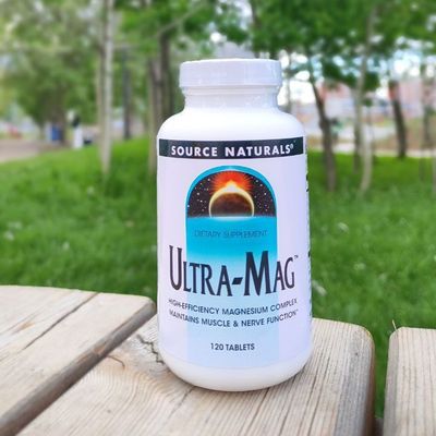 Ультра-Маг 120 таблеток Source Naturals, Ultra-Mag из Америки