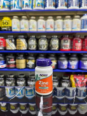 NOW Zinc Gluconate 50mg 100caps