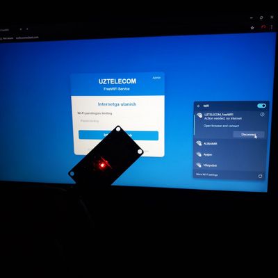 Evil twin esp32 uchun !