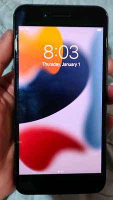 Iphone 7 plus 128gb Qora