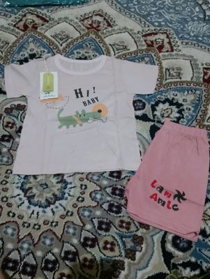 1yoshdan 4 yoshgacha qizlarga fidbolka shortiklar