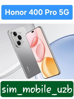 Honor 400 Pro 5G 2025 New Super Skidka+Garantiya+Dastavka