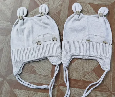 шапки для новорожденных