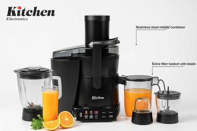 Электрическая соковыжималка, кухонный комбайн, Kitchen j800 4в1 sv1