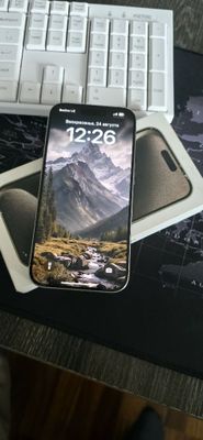 Iphone 15pro Natural Titanium dual sim